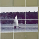 Sailboat Tile Mural