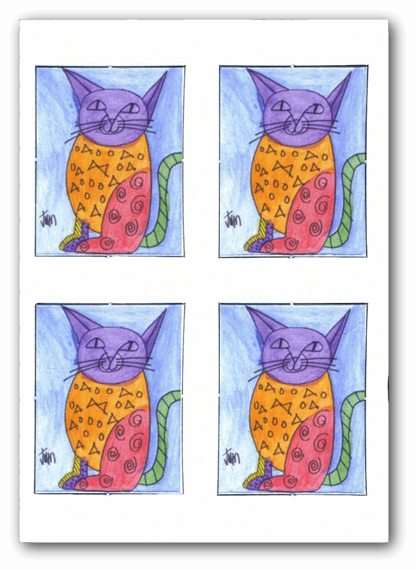 Mini Magnet 4 Pack