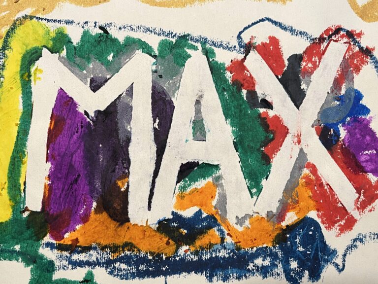 preschool name art