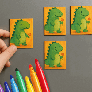 Mini Magnet 4 Pack