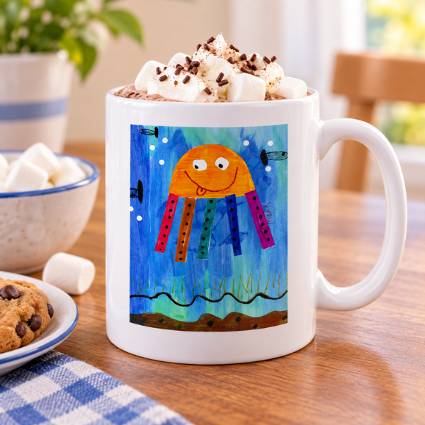 Artwork Mugs, 11 oz Ceramic - Image 2