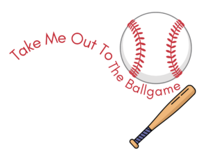 Handprint template for baseball