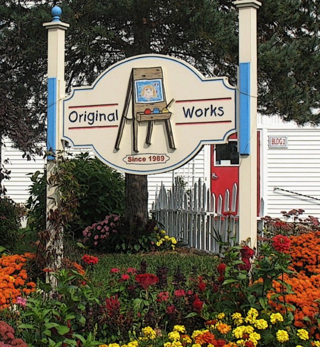 original works building sign