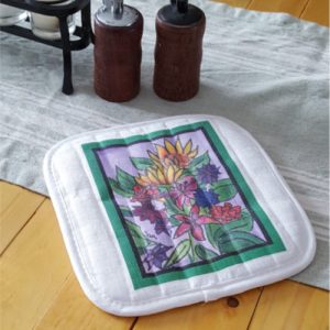 Potholder with artwork
