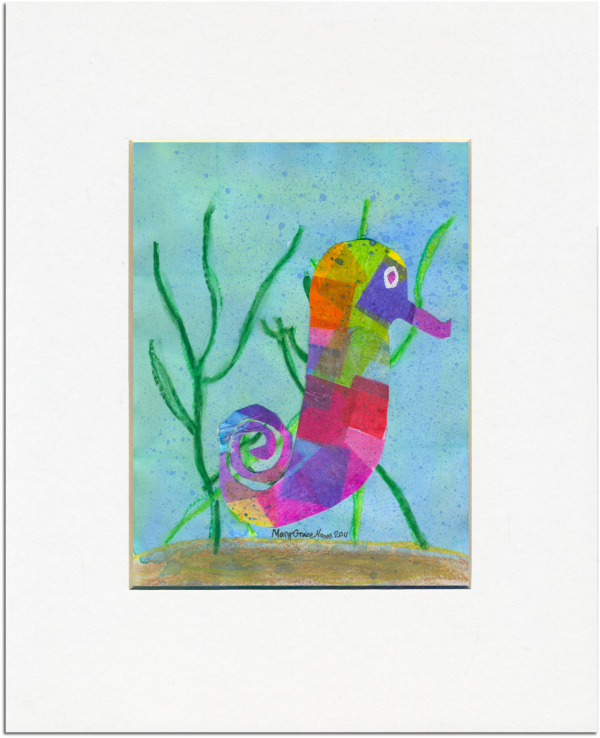 8" x 10" Matted Art Print - Image 3